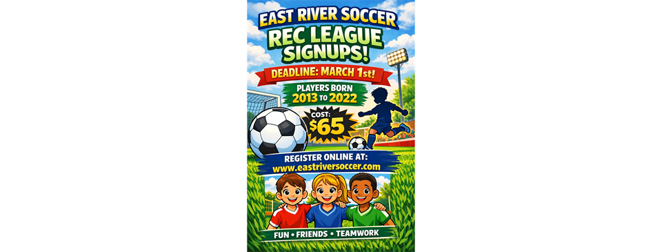 Spring 2026 Rec League Signups